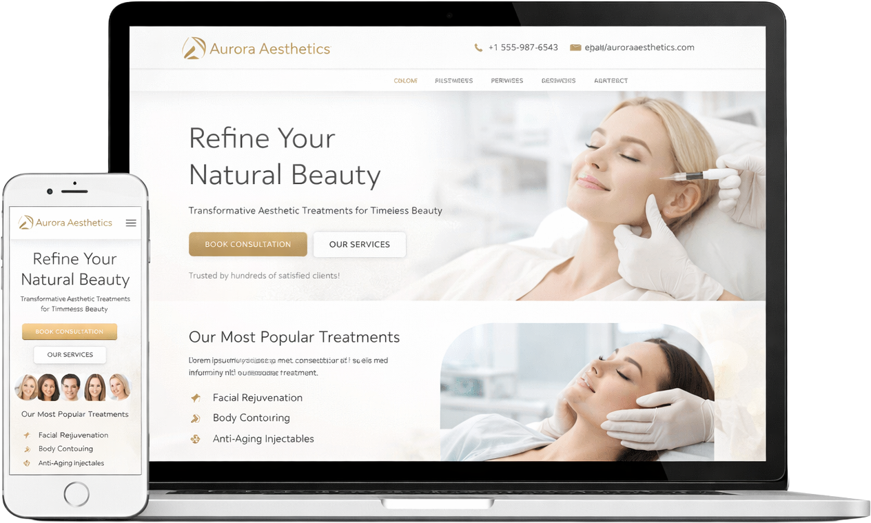 Modern London aesthetic clinic interior