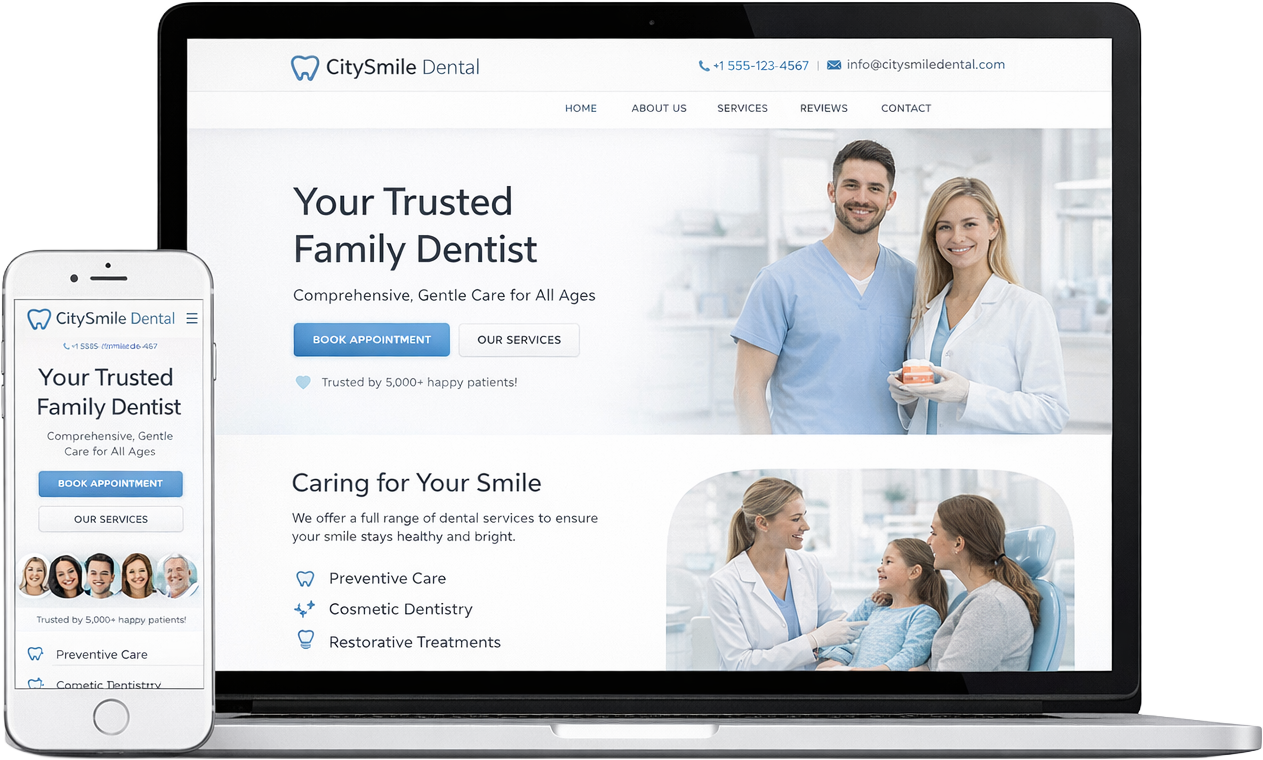Modern London dental clinic interior