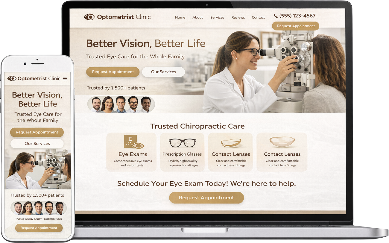 Modern Edinburgh optometrist clinic